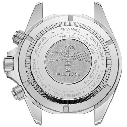 Часы Edox SkyDiver 70s Chronograph 10238 3NM BUI - купить в